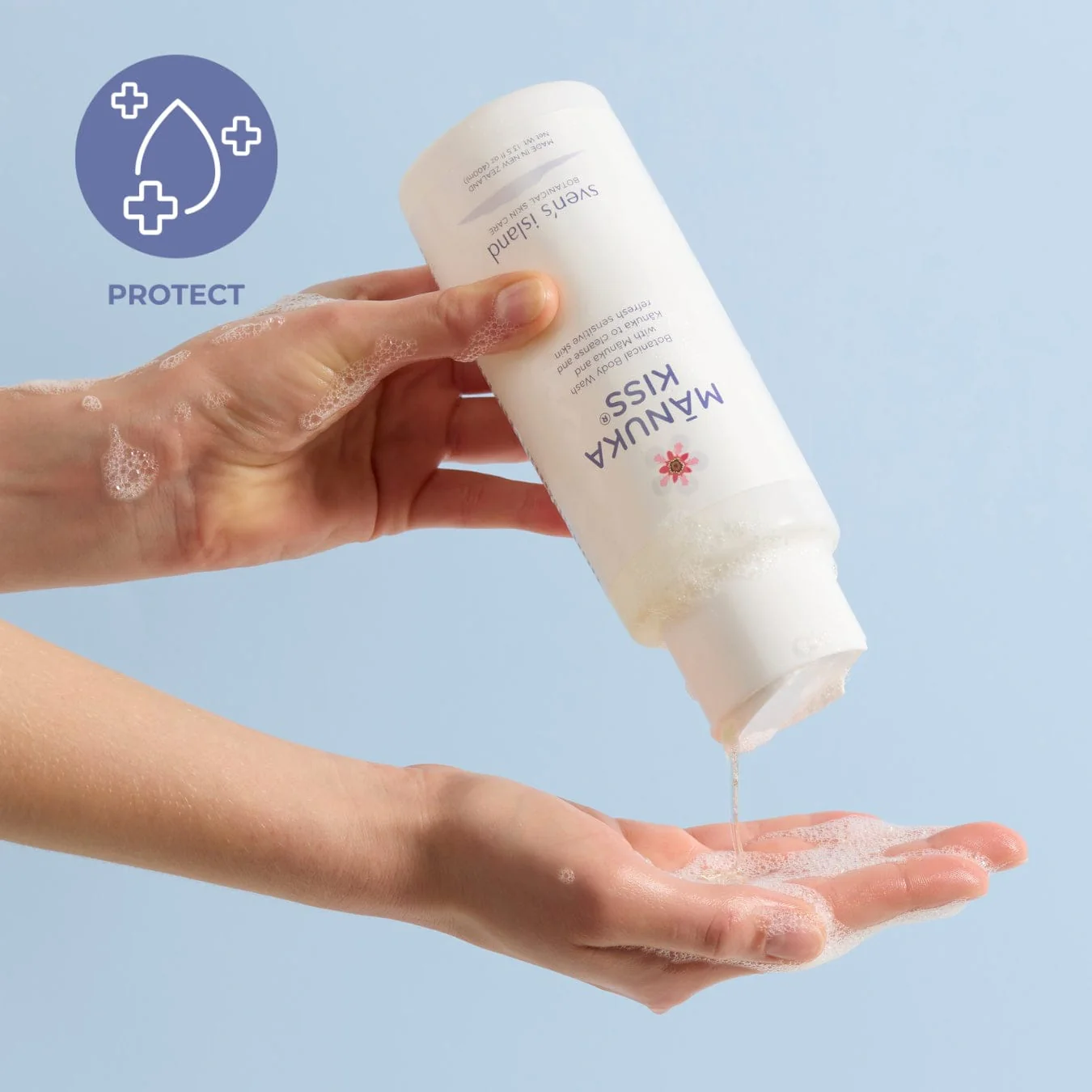 Manuka Kiss Gentle Barrier Body Wash - 400ml - Image 5